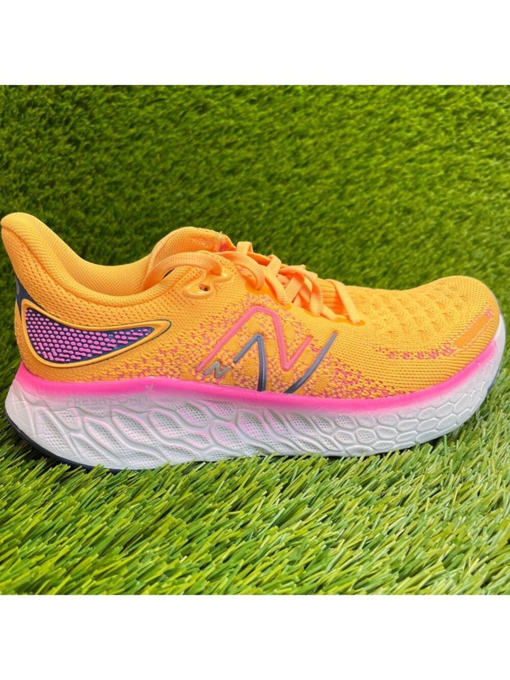 New Balance Fresh Foam X 1080v12 Womens Size 6.5 Orange Running Shoes Sneakers